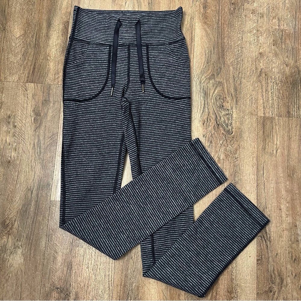 Lululemon Skinny‎ Will Pant *Pique Black / Deep Coal Size 6